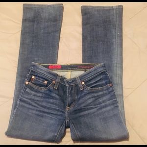 AG ADRIANO GOLDSCHMIED/ boot cut jeans size 23R